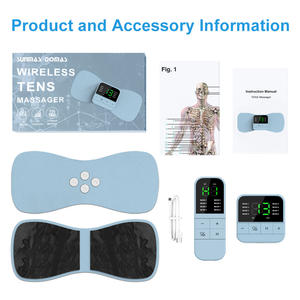 <span class=keywords><strong>Unit</strong></span>é thermique sans fil <span class=keywords><strong>TENS</strong></span>/Stimulateur musculaire EMS pour le soulagement des maux de dos Masseur rechargeable avec télécommande 20 intensités - Product Image 4