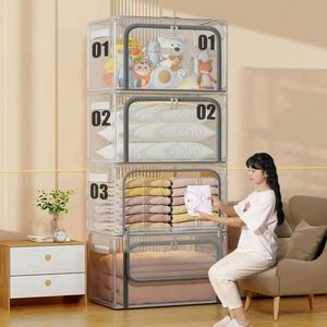 Boîte de rangement pliable pour vêtements, meuble de maison, armoire de chambre, pour salle de bain et salon - Product Image 4