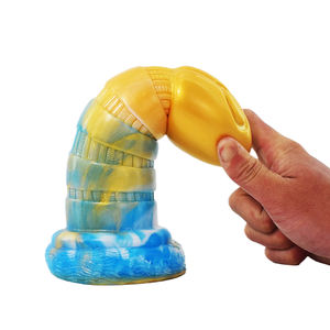 YOCY grand Anal godemichet Anal Animal dieu bête fantaisie gode Silicone <span class=keywords><strong>ventouse</strong></span> coloré jouets sexuels pour femmes hommes masseur - Product Image 2