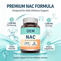 Complément Alimentaire NAC 1200mg par Portion, 50 Portions