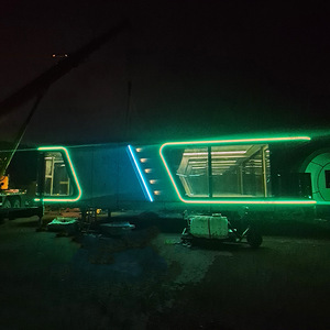 Casa de Cristal con Diseño de Cápsula Espacial, Nueva y Mejorada, Romántica, con Vista al Lago, Edificio Modular, Casa Móvil - Product Image 5