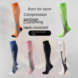 Sports Compression <b>Socks</b> Fitness Jump Rope Marathon Running Slim Leg Compression Stockings - Product Image 2