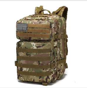 DF45A 35-45L outdoor sports 3D camping tactical molle <b>backpack</b> black sports green <b>khaki</b> tan - Product Image 5