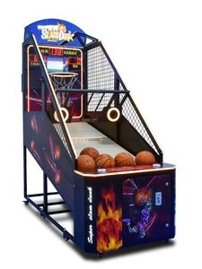 Basketball <b>Machine</b>, Coin-operated Indoor Mobile Basketball Stand, Shooting <b>Machine</b>, Large Adult Video Game Equipment - Product Image 2