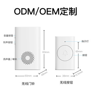 Wireless Doorbell 433MHz Long Distance High Volume Smart Doorbell For Home Use - Product Image 4