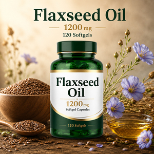 Suplementos de Salud de Marca Privada Personalizados, Aceite de Linaza Prensado en Frío, Cápsulas de Gel Suave con Antioxidantes y Refuerzo Inmunológico - Product Image 2