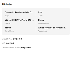 Food Grade DL-Malic Acid | High Purity <b>Crystal</b> Powder – Sourness Adjuster for Snack Processing & Drinks Formulation - Product Image 6