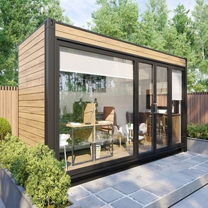 Maison <span class=keywords><strong>de</strong></span> conteneur <span class=keywords><strong>en</strong></span> bois <span class=keywords><strong>de</strong></span> 20 pieds, façade <span class=keywords><strong>en</strong></span> bois, hangar <span class=keywords><strong>de</strong></span> <span class=keywords><strong>jardin</strong></span>, salle <span class=keywords><strong>de</strong></span> Gym, bureau, Studio - Product Image 1