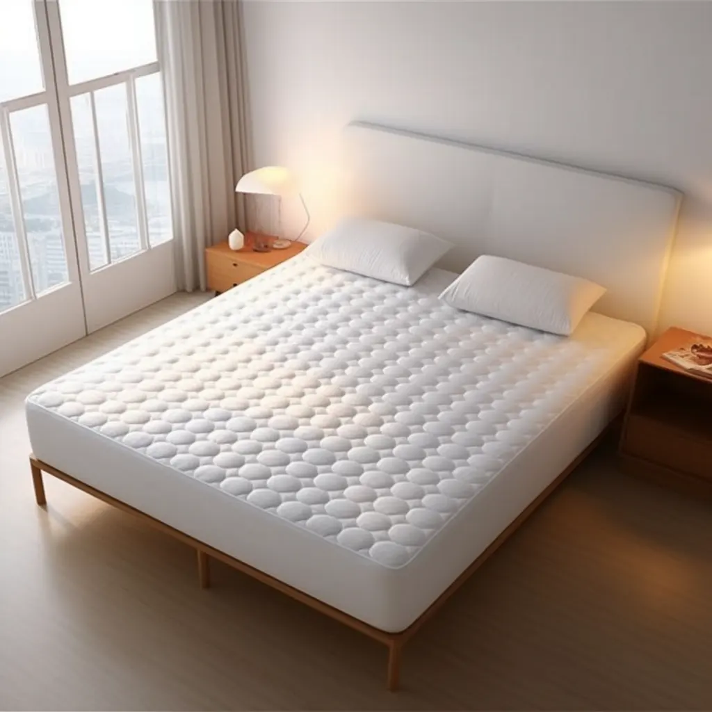 Fournisseur de meubles projet compétitif mémoire hôtel roi mousse Printemps naturel Latex Matelas dans une boîte