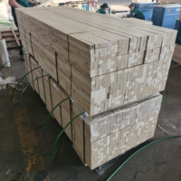 Vente en gros usine Poutre en bois lamellé-collé LVL en peuplier, taille personnalisée 2100mmx35mmx38mm, première qualité, moderne, écologique, E0 Water