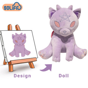 Peluche Personalizzato Carino Kawaii a Forma di Frutta o Animale, Cuscino Morbido, Giocattolo Imbottito - Product Image 1