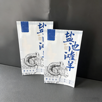 Sachet en plastique PET/PE thermoscellable à fermeture arrière pour brochettes de barbecue, viande congelée, aliments pour bébés en conserve, nouilles, chips de pommes de terre