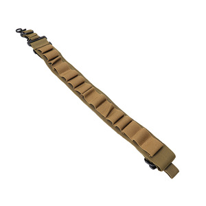 DF23 0623 Cinturón Táctico Ajustable de Nailon con 10 Bolsillos para Municiones para Caza y Uso al Aire Libre - Product Image 5