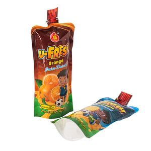 Bán buôn đứng lên Spout Pouch nước cam uống cấp thực phẩm Xách Tay Đồ uống bao bì cho trẻ em - Product Image 5