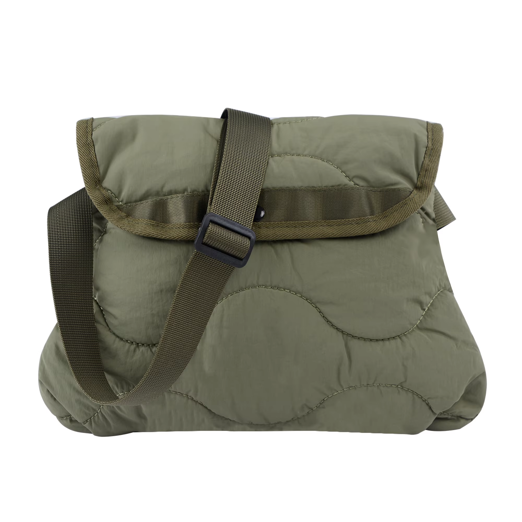 Large Capacity Unisex Cotton Quilted Cross Body Bag