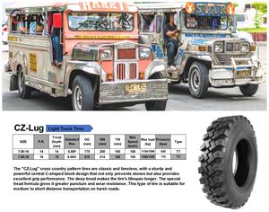 איכות גבוהה הטיה אור משאית צמיג ברחבי המדינה 7.50-16pr - Product Image 3