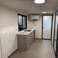 Petite maison de 30 pieds Maison modulaire préfabriquée Cabane modulaire préfabriquée portable Mini maison