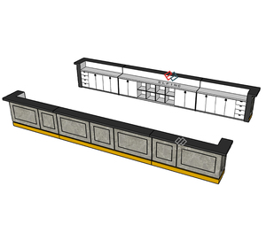 Western tyle commercial bar counter design nightclub bar counter