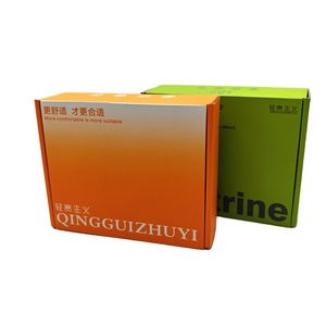 Tùy chỉnh in phẳng gói giấy bao bì hộp carton sóng các tông chết cắt gấp Kraft bưu phẩm vận chuyển gửi thư hộp - Product Image 6