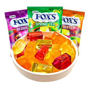 חם מוכר ממתקים הסיטונאי 90 גרם טעמים שונים לשועלים מיץ קריסטל מיץ סוכריות קשה - Product Image 2