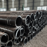 Tube rond en acier noir sans soudure pour équipement d'usine, chaudière, transfert de chaleur, utilisation dans les projets de transport de fluides