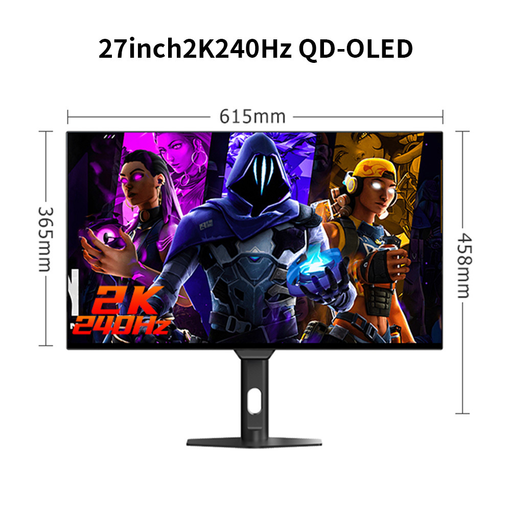 27 Inch 240 Hz QD-<strong>OLED</strong> <strong>240Hz</strong> Gaming Pc <strong>Monitors</strong> 2560x1440 0.03ms GTG HDR400 Interface Desktops Screen NTSC 92%