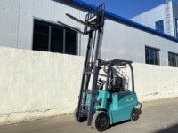 Chariot élévateur électrique puissant WGZN 2000 kg 2 tonnes avec moteur à courant alternatif sans balais de 7,5 kW et batterie sans entretien de 140 Ah