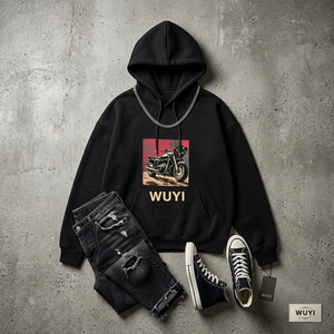 Vente en gros de sweats à capuche unisexes surdimensionnés en molleton de coton lourd 400GSM avec logo personnalisé, couleur unie jaune, style streetwear - Product Image 3
