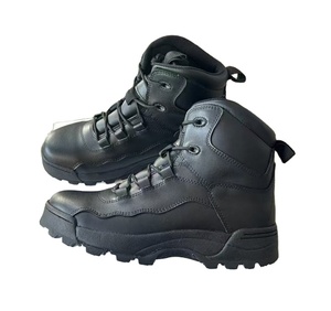 Botas de Tobillo de Corte Medio Personalizadas DFP06, Botas de Cuero con Superficie Brillante Tipo Espejo - Product Image 2