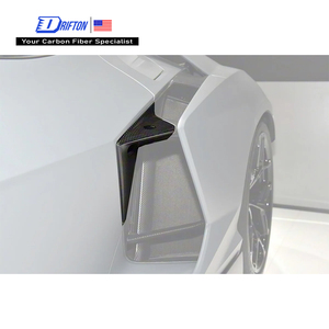 Poignées de porte en fibre de carbone Revuelto pour l'extérieur des Lamborghini Revuelto - Product Image 1