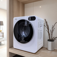 Allsing Sèche-linge électrique rapide Mini-sèche-linge portable en acier inoxydable pour l'appartement Aucune installation requise Rafraîchissant