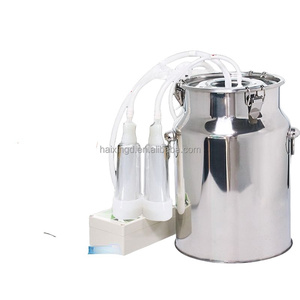 Fábrica al por mayor Máquinas de ordeño para vacas Precios Máquinas de ordeño de vacas eléctricas portátiles Máquina de ordeño para cabras - Product Image 3
