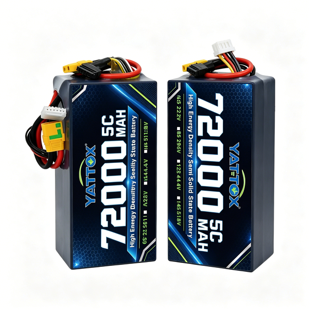 72Ah High Energy Density Semi-Solid Drone Battery for Mini Low Temperature Resistant