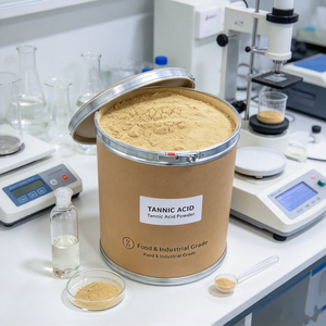 Precio al por Mayor CAS 1401-55-4 Ácido Tánico Grado Cosmético/Industrial/Alimentario Ácido Galotánico - Product Image 1