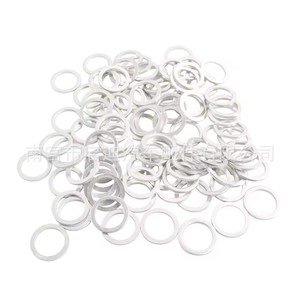 Toyota Lexus Aluminum Gasket 18x24mm 1.9mm Thickness Oil Pan Drain <b>Plug</b> Washer Engine System <b>Replacement</b> Part - Product Image 2