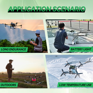 47.4V 36000mAh แบตเตอรี่36Ah12S อุณหภูมิต่ำมาก330w/kg สำหรับ UAV Power Drone UAV FIXED-WIND VTOL multirotor - Product Image 6