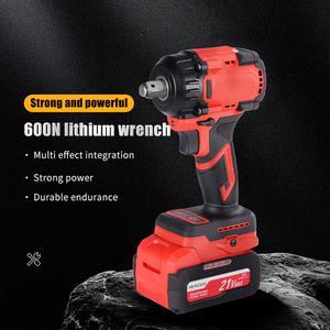 Lithium <b>Battery</b> Cordless Impact Wrench Rechargeable Torque Wrench 600N.m Industrial Degree for Vehicle Tire Mounting - Product Image 3
