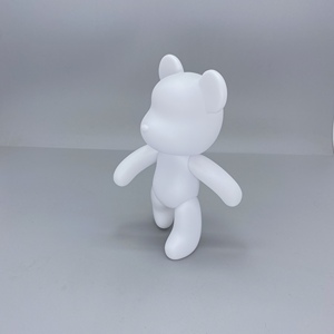 Kit de figurines ours et chats mignons en vinyle céramique non peint pour l'art et l'artisanat, pour le <span class=keywords><strong>dessin</strong></span> DIY, la peinture par coulée et comme <span class=keywords><strong>tirelire</strong></span> - Product Image 1