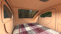 Aventures inoubliables : notre mini-caravane pliable légère en fibre de verre personnalisable, remorque en forme de larme, camping-car pour 2 personnes, 800 kg