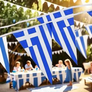 Custom Country Printing Bunting <b>Flags</b> National Triangular Decoration England Greece PE String <b>Flag</b> - Product Image 4