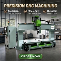 Meilleure machine de découpe CNC 5 axes pour le bois, machine de sculpture 3D pour mousse avec table de travail mobile
