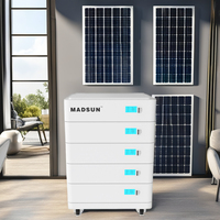 Madsun Système ESS 25kwh 15kwh 10kwh Stockage domestique batterie lifepo4 48V 51.2V 200AH 500AH 300Ah