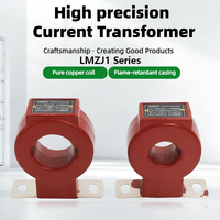 Transformador de Corriente Pequeño Serie LMZJ 400A/5A 0.5KV con Certificación CE, Monofásico, Clase 0.5/1.0, Baja Tensión
