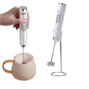 Mousseur à lait portable promotionnel, personnalisé, pour usage domestique, mousseur à lait électrique pour café, pour étudiants - Product Image 1