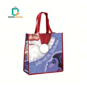 Fabricantes de auditoría NBCU logotipo personalizado tela reciclable llevar bolsa de tela no tejida - Product Image 4