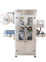 Étiqueteuse industrielle électrique pour manchons thermorétractables en PVC et PET, équipement d'étiquetage pour ligne d'emballage de bouteilles
