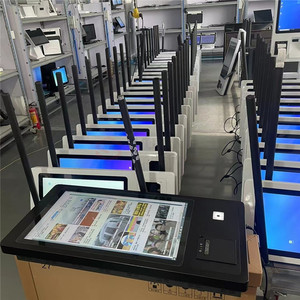 Bornes de paiement <span class=keywords><strong>à</strong></span> écran tactile sur pied pour intérieur, SDK 21/24/27/32/43 pouces, terminal de commande automatique, machine de point de vente en libre-service - Product Image 6