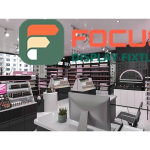 Contemporary Retail Project Recycled Material Kiosk Display Store Solution Makeup Store Interior Design - Product Image 1