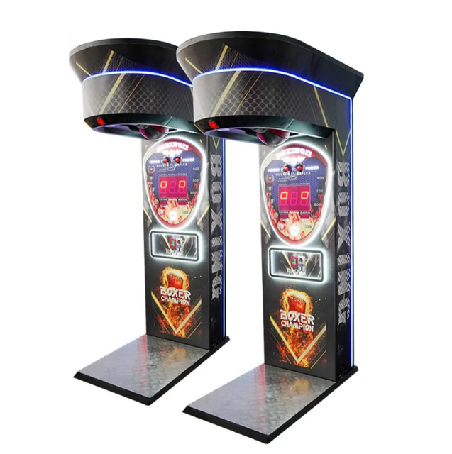 Amusement Coin Operated Games Punching Ultimate Maquina De Boxeo Electronic Tickets Redemption Arcade Boxing Punch Machine