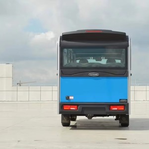 Xe buýt du lịch Điện 11 chỗ với khung thân nhôm và sàn chống trượt cho dịch vụ lâu dài - Product Image 3